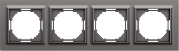 Donel A07 Wave Матовый Титан Рамка 4-ая