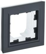IEK Brite Base Графит Рамка 1-ая IP44