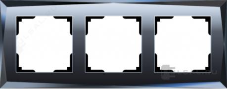Рамкa
Diamant,  3 поста,   цвет - черный,  стекло