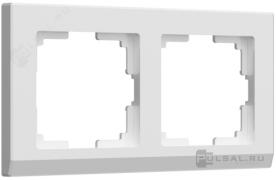 Рамкa
Stark,  2 поста,   цвет - белый,  пластмасса
