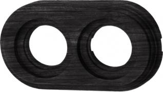 Bironi Лизетта Дерево Угольно-черный Рамка 2-ая на бревно диаметр 220 мм (накладной монтаж)