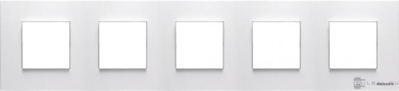 Рамка
Zenit,  5 постов,   цвет - белый,  пластмасса