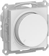 Atlas Design Белый Светорегулятор (диммер) поворотно-нажимной 10-400 Вт/ВА, для LED 3-150 Вт/ВА
