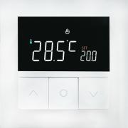 Donel Белый Регулятор теплого пола программируемый, клавиши настройки 16 A 55*55 мм
