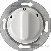 Жалюзийный поворотный выключатель
1930,  Glas,  без фиксации,   цвет - белый глянцевый