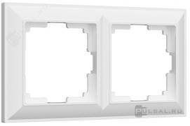 Рамкa
Fiore,  2 поста,   цвет - белый,  пластмасса