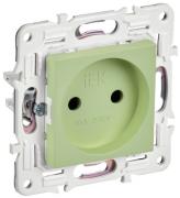 IEK Skandy Мятный Розетка б/з, винтовой зажим