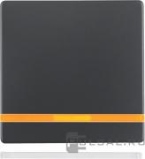 Клавиша
Q.1,  Q.3,  Q.7,  одноклавишный,  с подсветкой,   цвет - антрацит бархат