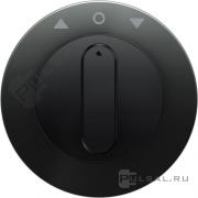 Накладка для жалюзийного поворотного выключателя
R.1,  R.3,  R.8,  с фиксацией,   цвет - черный глянцевый