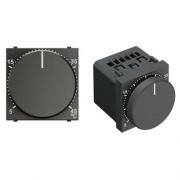 ABB NIE Zenit Антрацит Регулятор тёплого пола с датчиком 10А, НО-контакт