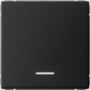 ArtGallery Карбон Выключатель 1-кл с подсветкой