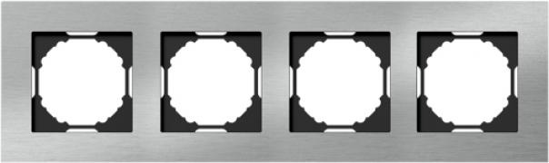 Donel A07 Natural Серебристый Алюминий Рамка 4-ая