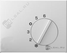 Накладка
K.1,  поворотный,  датчик t° воздуха (встроенный),  без таймера,   цвет - белый глянцевый