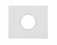 Bironi Шедель Бриз Белый матовый Рамка 1-ая (скрытый монтаж)