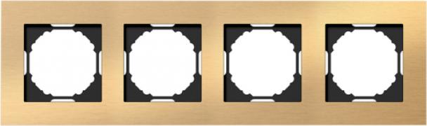 Donel A07 Natural Золотистый Алюминий Рамка 4-ая