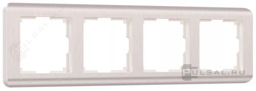 Рамкa
Stream,  4 поста,   цвет - перламутровый,  пластмасса