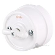 Выключатель поворотный
Retro,   цвет - белый