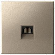 ArtGallery Шампань Розетка Компьютерная 1-ая RJ45 Cat.5e (UTP)