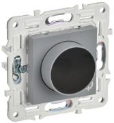 IEK Skandy Серый Регулятор теплого пола с датчиком 16A, 3500 Вт, датчик t° пола (внешний)