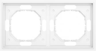 Donel S08 Белый глянцевый Рамка 2-ая