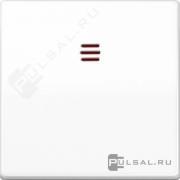 КлавишаSimon 82 Detail, Simon 82 Nature, Simon 82, одноклавишный, с индикацией, цвет - белый