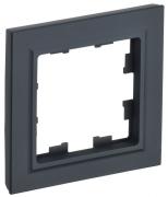 IEK Brite Base Графит Рамка 1-ая