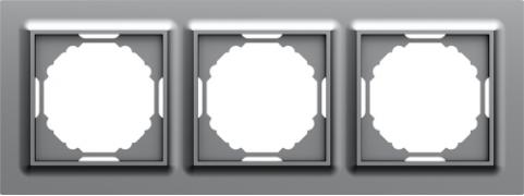 Donel A07 Wave Матовый Серый Рамка 3-ая