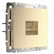 Розетка компьютерная RJ45 Кат.5е UTP
Alumax,  Split,  Slab,  Senso,  Baguette,  Acrylic,  Platinum,  Elite,  Snabb,  Stream,  Flock,  Stark,  Fiore,  Favorit,  Diamant,  Aluminium,  Antik,  Metallic,  одинарная,   цвет - шампань рифленый