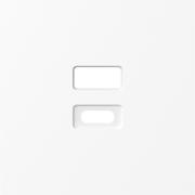 Накладка для розетки USB
A07 NATURAL,  A07,  A07 WAVE,  USB type-C 5V,  USB type-A 5V,  двойная,   цвет - белый глянцевый