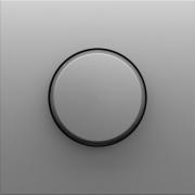 Donel S08 Серый Графит Накладка Cветорегулятора поворотного