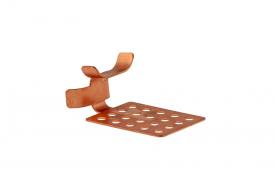 Деви Зажим кровельный для саморегулирующегося кабеля Roof clip RX-Cp, DEVIsnow 30T, крепеж и ремнаборы, медь (50 шт)