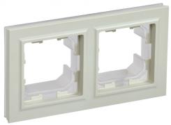 IEK Brite Base Бежевый Рамка 2-ая IP44