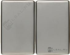 КлавишиArsys, двухклавишный, без подсветки, цвет - нержавеющая сталь