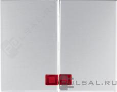 Клавиши
K.5,  двухклавишный,  с подсветкой,  с индикацией,   цвет - алюминий