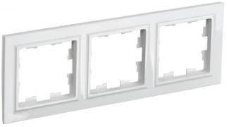 IEK Brite Base Белый Рамка 3-ая