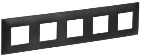 IEK Skandy Черный Рамка 5-ая