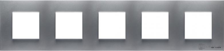 Рамка
Zenit,  5 постов,   цвет - серебряный,  пластмасса