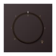 Jung LS 990 Алюминий темный Накладка Регулятора теплого пола (механизм FTR231)