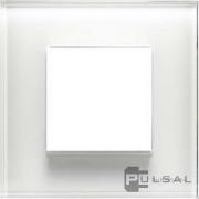 Рамка
Zenit,  1 пост,   цвет - белое стекло,  стекло