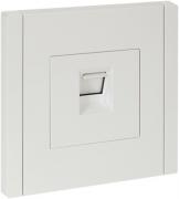 IEK Fortepiano Белый Розетка Компьютерная 1-ая RJ45 Cat.5e