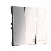 Клавиши
Alumax,  Split,  Slab,  Senso,  Baguette,  Acrylic,  Platinum,  Elite,  Snabb,  Stream,  Flock,  Stark,  Fiore,  Favorit,  Diamant,  Aluminium,  Antik,  Metallic,  трехклавишный,  без подсветки,   цвет - глянцевый никель