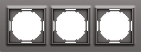 Donel A07 Wave Матовый Титан Рамка 3-ая