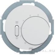 Терморегулятор воздуха помещений 5А, ПК-контакт, 230В
R.Classic,  поворотный,  датчик t° воздуха (встроенный),  без таймера,   цвет - белый глянцевый