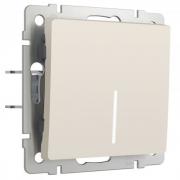 Переключатель
Alumax,  Split,  Slab,  Senso,  Baguette,  Acrylic,  Platinum,  Elite,  Snabb,  Stream,  Flock,  Stark,  Fiore,  Favorit,  Diamant,  Aluminium,  Antik,  Metallic,  одноклавишный,  с подсветкой,   цвет - айвори матовый