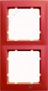 Рамкa
S.1,  2 поста,   цвет - красный глянцевый,  пластмасса