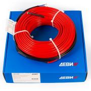 Деви Нагревательный кабель двужильный DEVIflex 18T, длинна - 13 м., мощность - 230 Вт.,под плитку, керамогранит, для подогрева труб, ступеней, тротуаров, для подогрева почвы