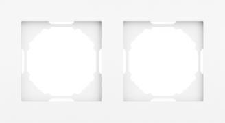 Donel A07 Белый глянцевый Рамка 2-ая