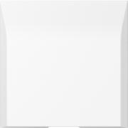 Donel A07 Белый глянцевый Накладка для кабельного вывода