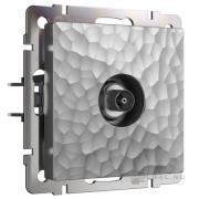 Розетка оконечная
Hammer,  телевизионная (TV),  одинарная,   цвет - серебряный