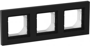 Atlas Design Aqua Карбон Рамка 3-ая IP44